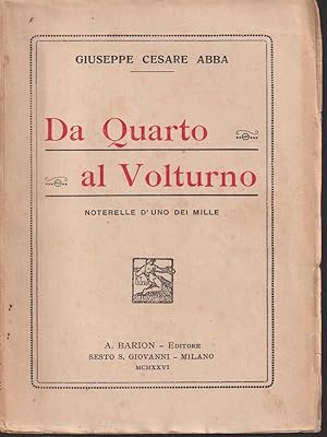 Da quarto al volturno