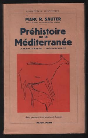 Imagen del vendedor de Prehistoire de la mediterranne a la venta por librairie philippe arnaiz