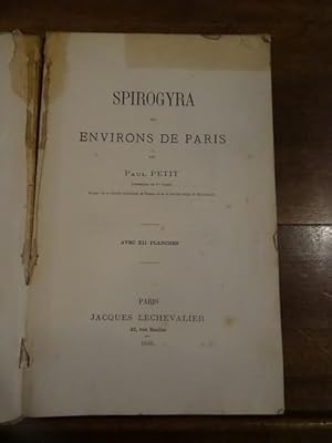 Spirogyra des Environs de Paris.