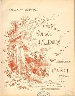 Seller image for Pense d'Automne. No. 1. for sale by Antiquariat A. Suelzen