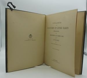 Catalogue des manuscrits et livres rares hebraiques de la Bibliotheque du Talmud Tora de Livourne
