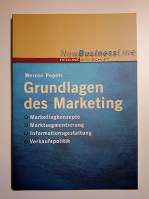 Bild des Verkufers fr Grundlagen des Marketing Marketingkonzepte, Marktsegmentierung, Informationsgestaltung, Verkaufspolitik zum Verkauf von Antiquariat Smock