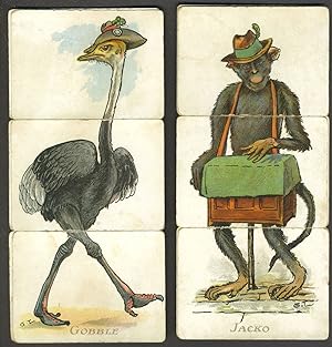 Bild des Verkufers fr [Animal Misfitz card game] card matching game with several Australian related images zum Verkauf von Antipodean Books, Maps & Prints, ABAA
