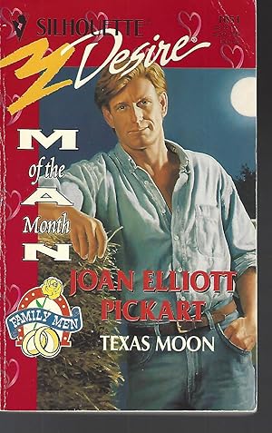 Bild des Verkufers fr Texas Moon (Man Of The Month/The Bishop Boys) (Silhouette Desire) zum Verkauf von Vada's Book Store