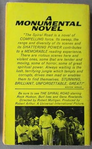 THE SPIRAL ROAD. (Bantam Book # H2355; Movie Tie-In Universal-International Motion Picture, Starr...