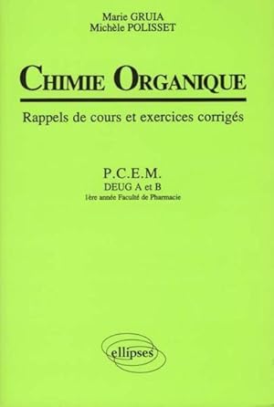 Chimie organique, rappels de cours et exercices corrigés