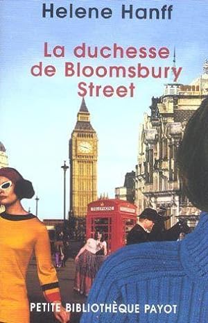 Image du vendeur pour La duchesse de Bloomsbury Street mis en vente par Chapitre.com : livres et presse ancienne
