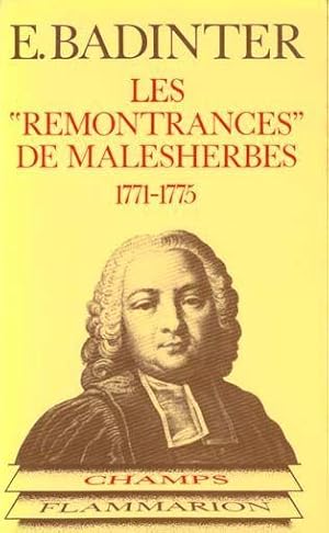 remontrances de malesherbes 1771 - 1775 *** no 150 (les)