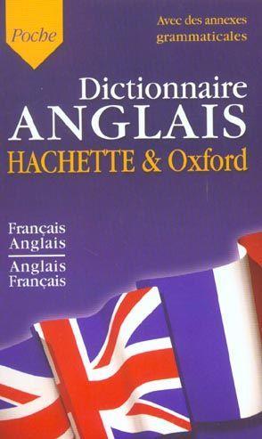 Dictionnaire anglais Hachette et Oxford