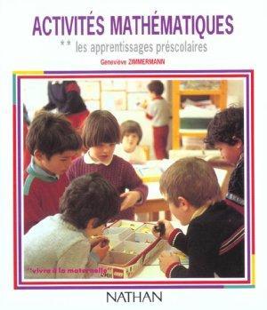 Activités mathématiques. 2. Les Apprentissages préscolaires