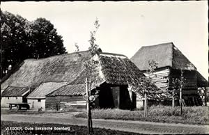 Bild des Verkufers fr Ansichtskarte / Postkarte Vledder Drenthe, Oude Saksiscje boerderij zum Verkauf von akpool GmbH