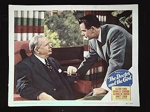 Seller image for The Doctor and the Girl Lobby Card #8 for sale by AcornBooksNH