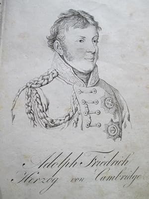 Image du vendeur pour Portrt. Halbfigur in Uniform. Umriss-Kupferstich (anonym), Blattgre: 18,5 x 12 cm, um 1830. mis en vente par Antiquariat Michael Eschmann