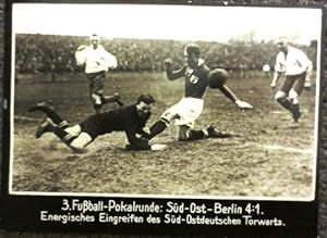 Berliner Fußball-Pokalrunde - 3. Fußball-Pokalrunde: Süd-Ost- Berlin 4:1. Energisches Eingreifen ...