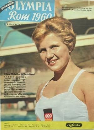 (Olympiade 1960) OLYMPIA in Rom 1960. Sport-Jahres-Meister Nr. 5 vom 5. September 1960. Titelbild...