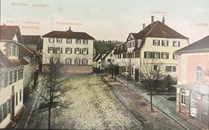Seller image for Korntal Saalplatz. Herausgeber: G. Wiedmayer Verlagsanstalt Ellwangen 1908 for sale by Antiquariat Ursula Hartmann