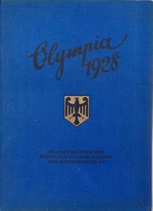 Bild des Verkufers fr (Olympiade 1928) Die Olympischen Spiele in Amsterdam 1928. Dem deutschen Sport gewidmet von der Reemtsma-A.G. Altona-Bahrenfeld. zum Verkauf von Antiquariat Ursula Hartmann