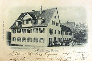 Seller image for II. Tchterinstitut, Kornthal. Hersteller: L. Schaller, Stuttgart. 1898 (511). for sale by Antiquariat Ursula Hartmann