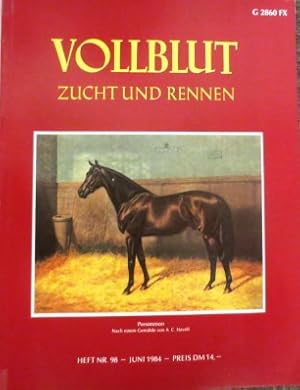 Bild des Verkufers fr VOLLBLUT Zucht und Rennen - Heft Nr. 88, Oktober 1981. zum Verkauf von Antiquariat Ursula Hartmann