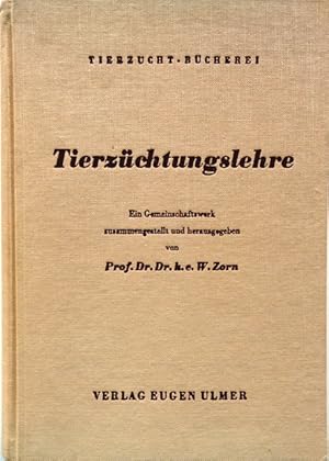 Bild des Verkufers fr Tierzchtungslehre. zum Verkauf von Antiquariat Ursula Hartmann