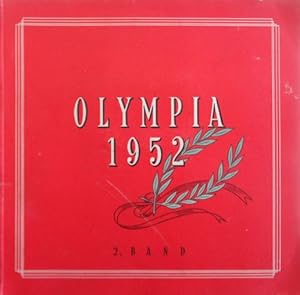 (Olympiade 1952) OLYMPIA 1952, 2. Band. Die Olympischen Spiele 1952. Sammelbilderalbum.