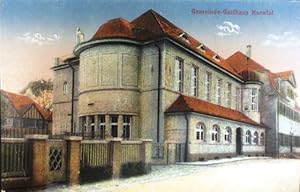 Seller image for Gemeinde-Gasthaus Korntal. Farbenphotographie von H. Sting, Tbingen 58702. for sale by Antiquariat Ursula Hartmann