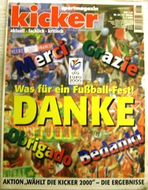 50 Jahre Bundesliga. kicker sportmagazin EDITION. Eine deutsche Erfolgsgeschichte. Die Helden. Di...