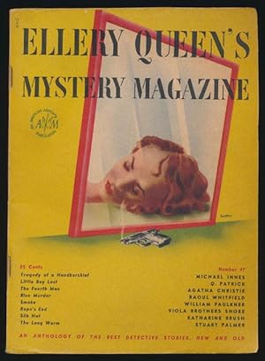 Bild des Verkufers fr Ellery Queen's Mystery Magazine Volume 10, October 1947, Number 47 An Anthology of Detective Stories, New and Old zum Verkauf von Good Books In The Woods