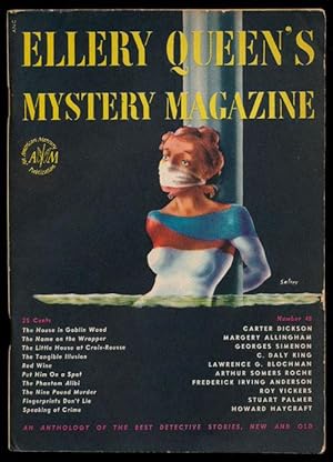 Imagen del vendedor de Ellery Queen's Mystery Magazine Volume 10, November 1947, Number 48 An Anthology of Detective Stories, New and Old a la venta por Good Books In The Woods
