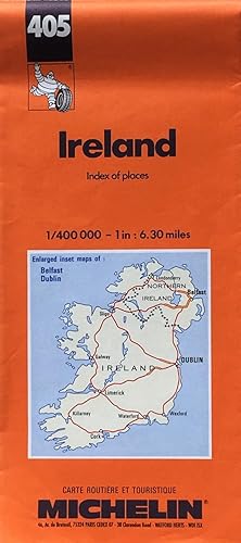 Ireland: index of places (sheet 405)