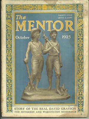 Seller image for MENTOR MAGAZINE OCTOBER 1925 for sale by Gibson's Books