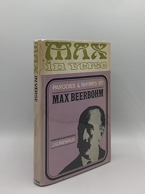 Image du vendeur pour MAX IN VERSE Rhymes and Parodies mis en vente par Rothwell & Dunworth (ABA, ILAB)