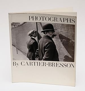 Imagen del vendedor de Photographs by Cartier-Bresson a la venta por Librairie-Galerie Emmanuel Hutin