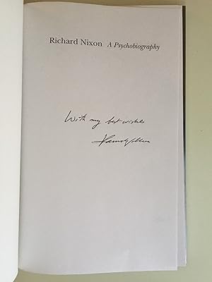 Image du vendeur pour Richard Nixon: A Psychobiography (Signed First Edition) mis en vente par M.S.  Books