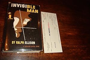 Seller image for INVISIBLE MAN (1st printing + signed endorsed check) for sale by Medium Rare Books