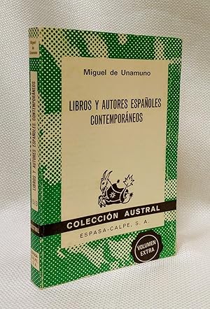 Libros y Autores Espanoles Contemporaneos (Coleccio?n austral, no. 1513) (Spanish Edition)