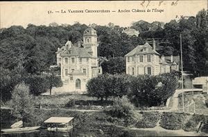 Bild des Verkufers fr Ansichtskarte / Postkarte Varenne Chennevieres Val de Marne, Chteau de ltape zum Verkauf von akpool GmbH