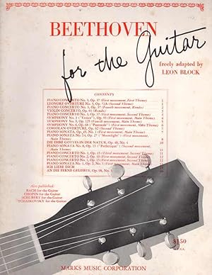 Beethoven for the Guitar