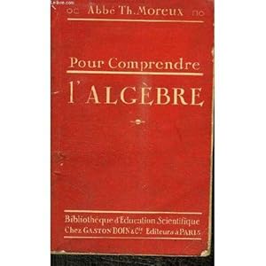 Imagen del vendedor de Comprendre l'algbre Braun 2019-2111 a la venta por Des livres et nous