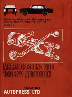 Mercedes-Benz 280 1968-72 Autobook