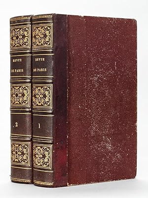 Bild des Verkufers fr Revue de Paris (2 Volumes de recueils d'articles vers 1830-1831-1832-1833) Volume I [ Contient notamment : ] La Vie de Londres ; Le croup par Lon Gozlan ; Souvenirs de Voyage : Strasbourg par Xavier Marmier ; Les Doctrinaires par Lady Morgan ; Le quartier Saint-Jacques et la Chausse d'Antin ; Les franais devant Anvers par Montigny ; Controverse sur les pestifrs de Jaffa ; Lettre de M. le Vicomte de Chateaubriand  M. le Directeur de la Revue de Paris ; Fragments indits de Lord Byron ; Discours de rception de M. Cousin ; Grgoire de Tours ; Chantilly par Lon Gozlan ; etc. ; Volume II [ Contient notamment : ] Les prdicateurs du Carme par Philarte Chasles ; L'Angelo de Victor Hugo, par Granier de Cassagnac ; Discours de Rception de M. de Lamartine ; Confession d'un gentilhomme Irlandais ; De l'Imprimerie sur la Civilisation par Charles Nodier ; Recherches sur l'origine du recueil intitul Les Mille et une nuits ; De l'audience accorde par Charles X  Victor Hugo ; Voyage en A zum Verkauf von Librairie du Cardinal