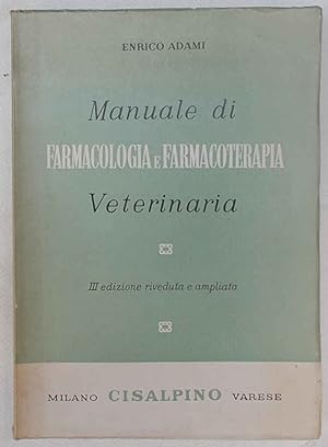 Manuale di farmacologia e farmacoterapia veterinaria.