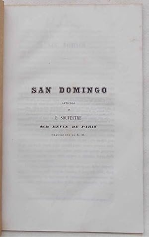 Imagen del vendedor de San Domingo. a la venta por S.B. Il Piacere e il Dovere