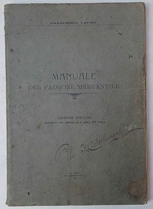 Manuale del padrone mercantile.