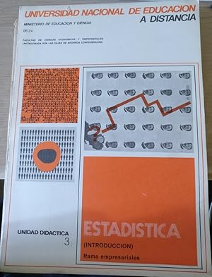 Seller image for ESTADISTICA (INTRODUCCION) RAMA EMPRESARIALES. UNIDAD DIDACTICA 3. for sale by Libreria Lopez de Araujo