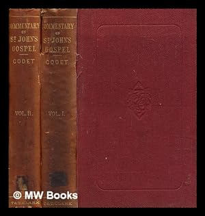 Bild des Verkufers fr Commentary on the Gospel of St. John : with a critical introduction, vols. 1 & 2 zum Verkauf von MW Books