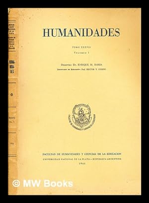 Imagen del vendedor de Humanidades, Tomo XXXVIII, vol. 3 a la venta por MW Books