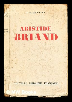 Seller image for Aristide Briand for sale by MW Books