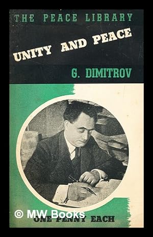 Seller image for Unity and peace for sale by MW Books