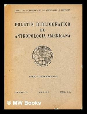 Imagen del vendedor de Boletn de antropologa americana - Enero a Diciembre 1942 a la venta por MW Books